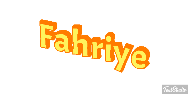 Fahriye Effetto testo