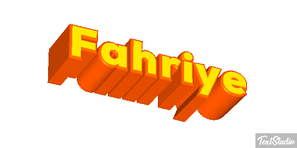 Fahriye Effetto testo