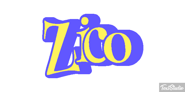 Zico Text effect