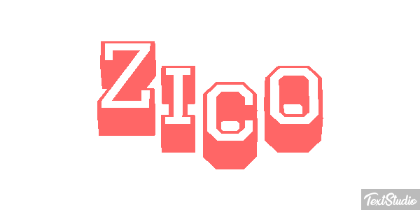 Zico Text effect