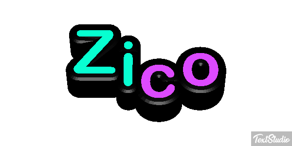 Zico Text effect