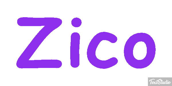 Zico Text effect