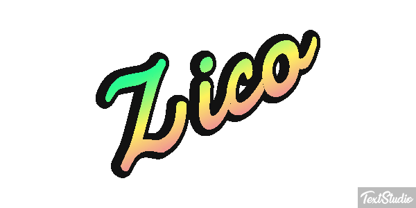 Zico Text effect