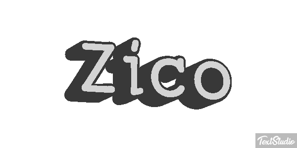 Zico Text effect