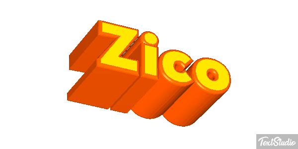 Zico Text effect