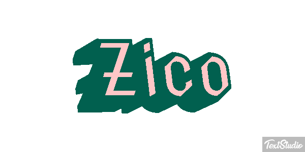 Zico Text effect