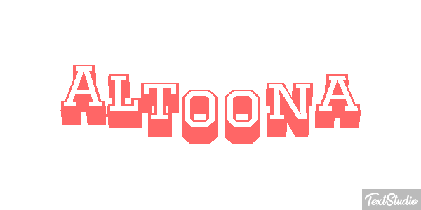 Altoona Effetto testo