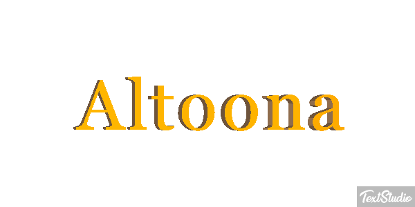 Altoona Effetto testo