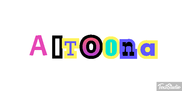 Altoona Effetto testo