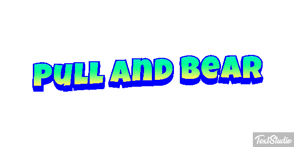 Pull And Bear Efeito do texto