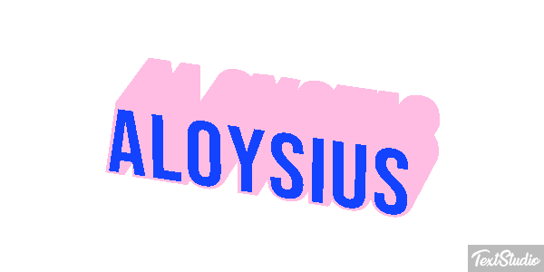 Aloysius Effetto testo