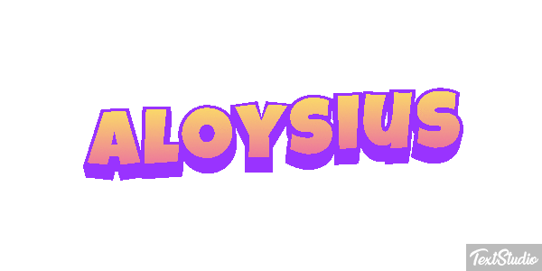 Aloysius Effetto testo