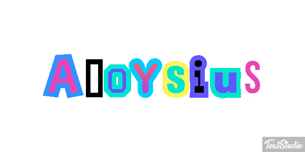 Aloysius Effetto testo