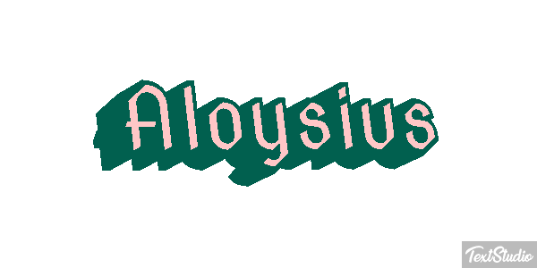 Aloysius Effetto testo
