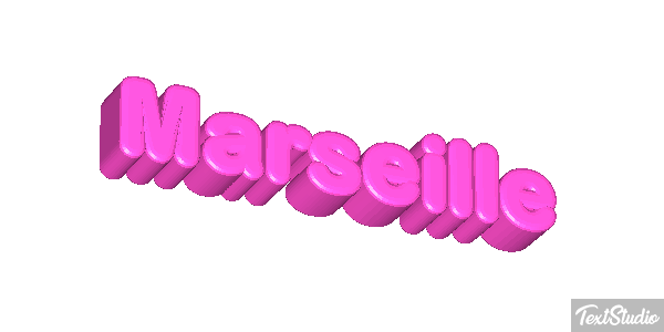 Marseille Texteffekt