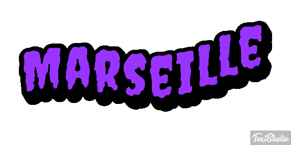 Marseille Texteffekt