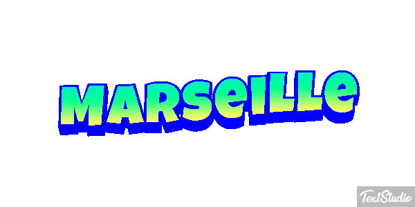 Marseille Texteffekt