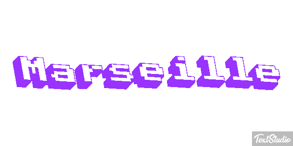 Marseille Texteffekt