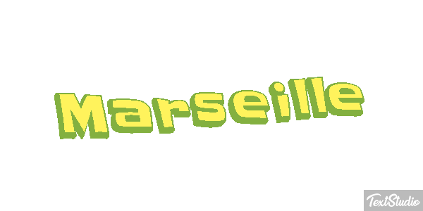 Marseille Texteffekt