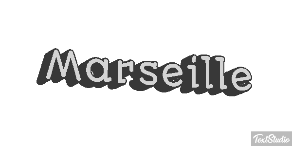 Marseille Texteffekt