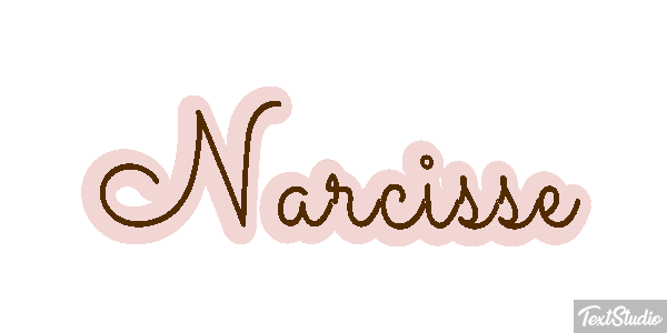 Narcisse Text effect