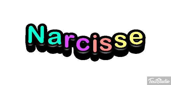 Narcisse Text effect