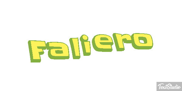 Faliero Effetto testo