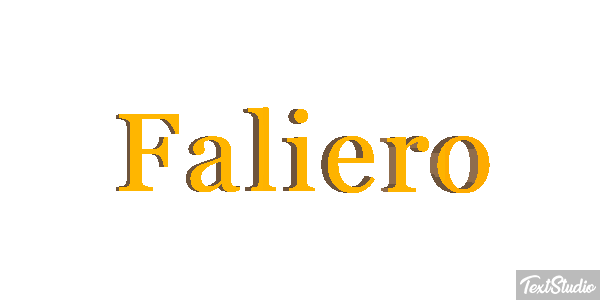 Faliero Effetto testo