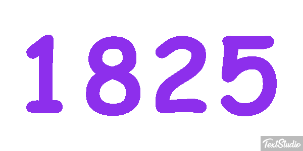 1825 Effet de texte