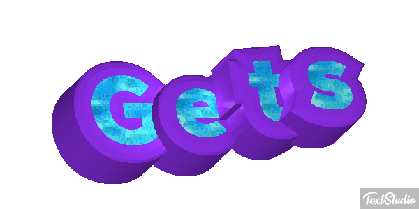 Gets Efecto de texto