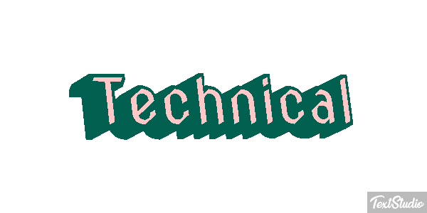 Technical Efekt tekstowy