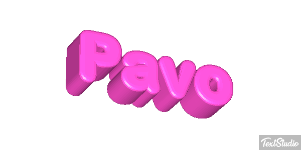 Pavo Efecto de texto