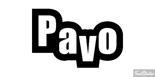 Pavo Efecto de texto