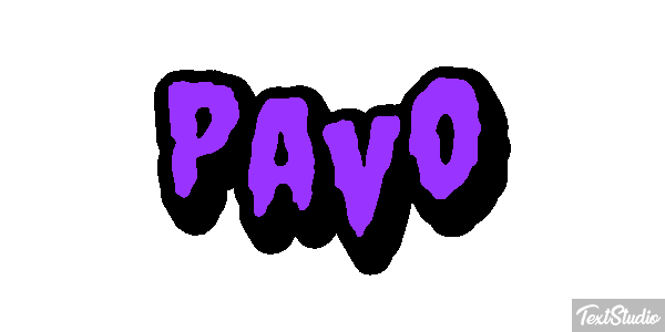 Pavo Efecto de texto