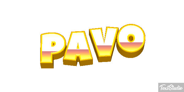 Pavo Efecto de texto