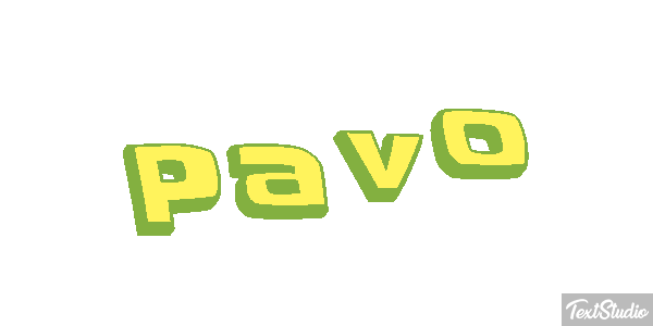 Pavo Efecto de texto