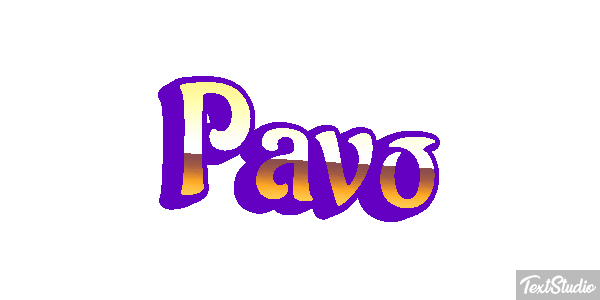 Pavo Efecto de texto