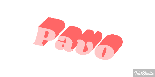 Pavo Efecto de texto