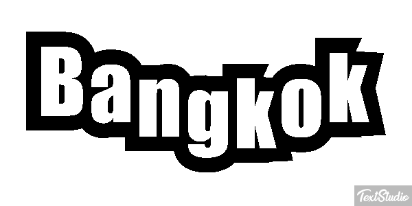 Bangkok Efekt tekstowy