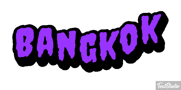 Bangkok Efekt tekstowy