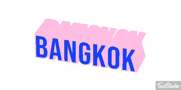 Bangkok Efekt tekstowy