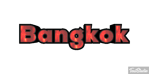 Bangkok Efekt tekstowy
