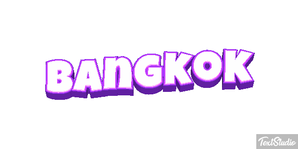 Bangkok Efekt tekstowy