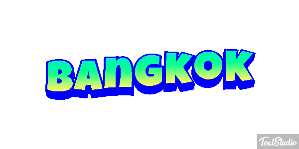 Bangkok Efekt tekstowy