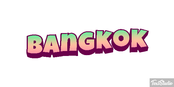 Bangkok Efekt tekstowy