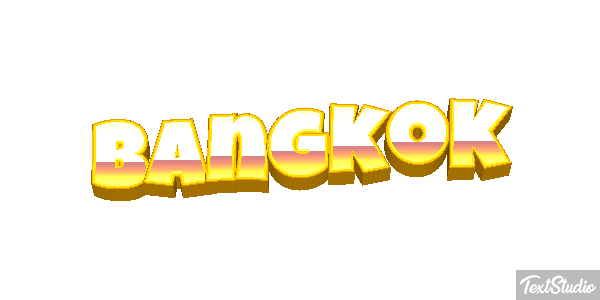 Bangkok Efekt tekstowy