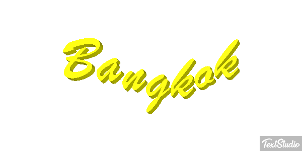 Bangkok Efekt tekstowy