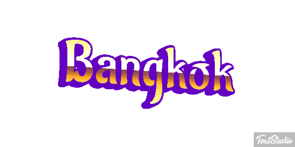 Bangkok Efekt tekstowy