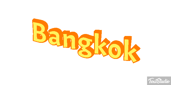 Bangkok Efekt tekstowy