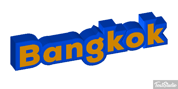 Bangkok Efekt tekstowy